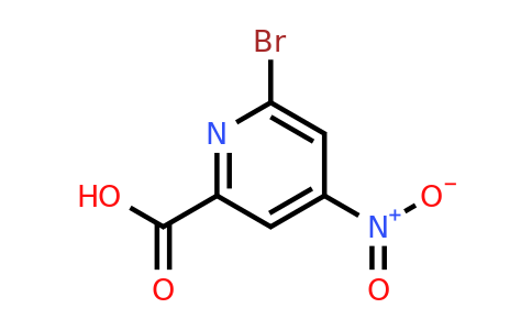 CAS 231287-89-1 | 6-Bromo-4-nitropyridine-2-carboxylic acid