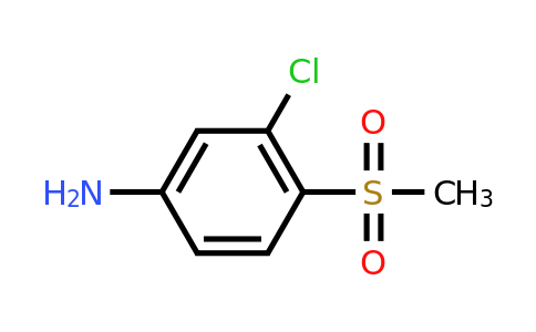 CAS 23153-12-0 | 3-Chloro-4-methanesulfonyl-aniline