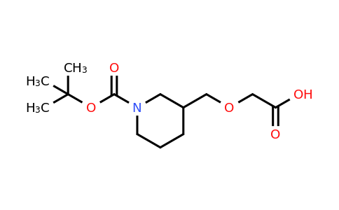 CAS 231622-00-7 | 2-({1-[(tert-butoxy)carbonyl]piperidin-3-yl}methoxy)acetic acid