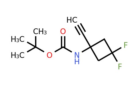 CAS 2316459-53-5 | tert-butyl N-(1-ethynyl-3,3-difluoro-cyclobutyl)carbamate