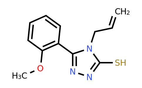CAS 23195-30-4 | 5-(2-methoxyphenyl)-4-(prop-2-en-1-yl)-4H-1,2,4-triazole-3-thiol