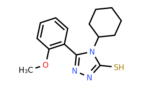 CAS 23195-34-8 | 4-cyclohexyl-5-(2-methoxyphenyl)-4H-1,2,4-triazole-3-thiol