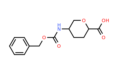 CAS 2322236-83-7 | 5-(benzyloxycarbonylamino)tetrahydropyran-2-carboxylic acid