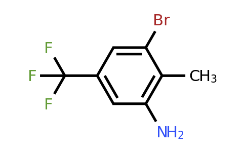 CAS 232267-31-1 | 3-Bromo-2-methyl-5-trifluoromethyl-phenylamine