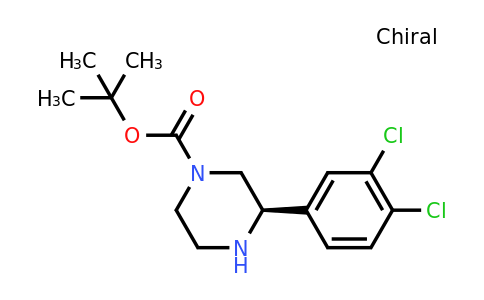 CAS 232270-54-1 | (R)-3-(3,4-Dichloro-phenyl)-piperazine-1-carboxylic acid tert-butyl ester
