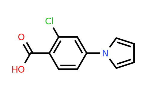 CAS 232275-65-9 | 2-Chloro-4-(1H-pyrrol-1-yl)benzoic acid