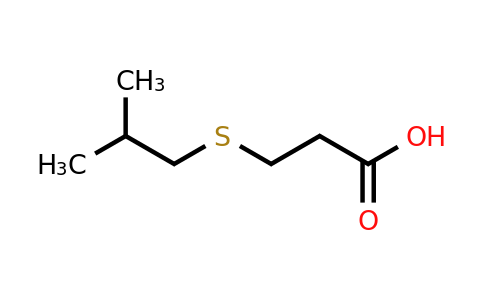 CAS 23246-19-7 | 3-[(2-Methylpropyl)sulfanyl]propanoic acid
