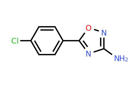 CAS 23275-53-8 | 5-(4-Chlorophenyl)-1,2,4-oxadiazol-3-amine