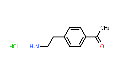 CAS 23279-67-6 | 1-[4-(2-aminoethyl)phenyl]ethan-1-one hydrochloride