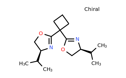 CAS 2328084-26-8 | (4S,4'S)-2,2'-(Cyclobutane-1,1-diyl)bis(4-isopropyl-4,5-dihydrooxazole)