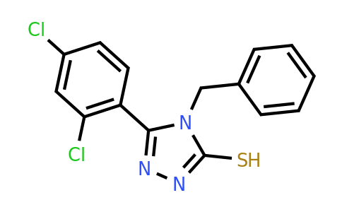 CAS 23282-91-9 | 4-benzyl-5-(2,4-dichlorophenyl)-4H-1,2,4-triazole-3-thiol
