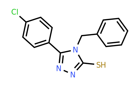 CAS 23282-92-0 | 4-benzyl-5-(4-chlorophenyl)-4H-1,2,4-triazole-3-thiol