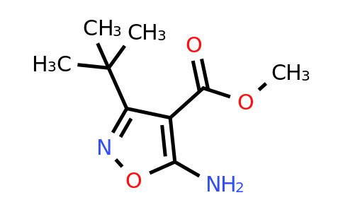 CAS 23286-45-5 | Methyl 3-tert-butyl-5-aminoisoxazole-4-carboxylate