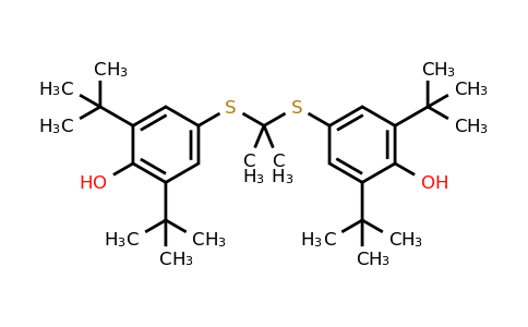 CAS 23288-49-5 | 2,6-di-tert-butyl-4-({2-[(3,5-di-tert-butyl-4-hydroxyphenyl)sulfanyl]propan-2-yl}sulfanyl)phenol