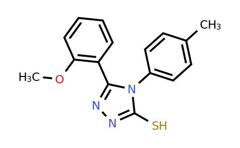 CAS 23292-16-2 | 5-(2-methoxyphenyl)-4-(4-methylphenyl)-4H-1,2,4-triazole-3-thiol