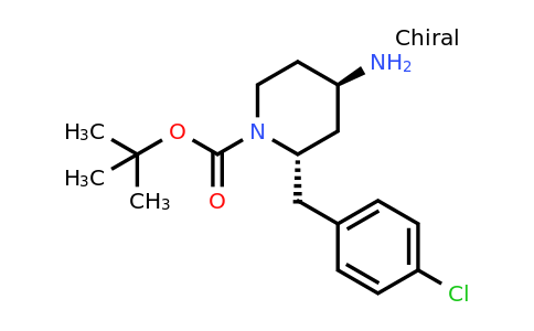 CAS 2331211-33-5 | (2S,4R)-tert-butyl 4-amino-2-(4-chlorobenzyl)piperidine-1-carboxylate