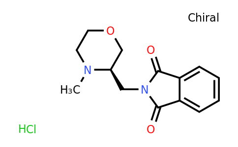CAS 2331211-39-1 | (R)-2-(4-Methyl-morpholin-3-ylmethyl)-isoindole-1,3-dione hydrochloride