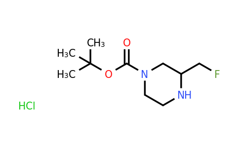 CAS 2331259-80-2 | 3-Fluoromethyl-piperazine-1-carboxylic acid tert-butyl ester hydrochloride