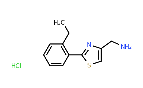 CAS 2331260-33-2 | C-[2-(2-Ethyl-phenyl)-thiazol-4-yl]-methylamine hydrochloride
