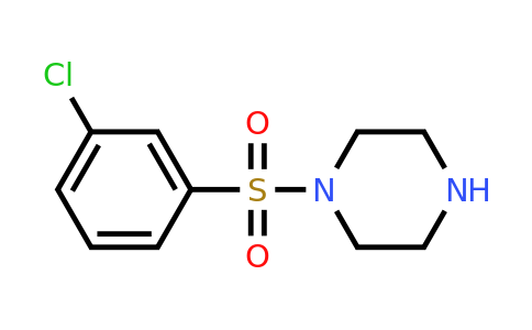 CAS 233261-85-3 | 1-(3-chlorobenzenesulfonyl)piperazine