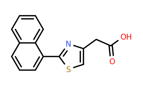 CAS 23353-15-3 | 2-[2-(naphthalen-1-yl)-1,3-thiazol-4-yl]acetic acid