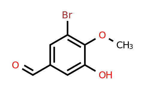 CAS 23354-30-5 | 3-Bromo-5-hydroxy-4-methoxybenzaldehyde