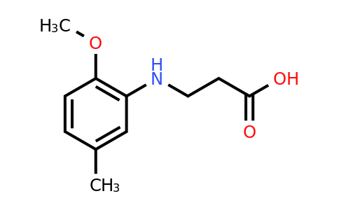 CAS 23363-80-6 | 3-[(2-Methoxy-5-methylphenyl)amino]propanoic acid