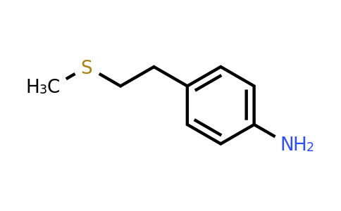 CAS 233772-17-3 | 4-[2-(Methylsulfanyl)ethyl]aniline