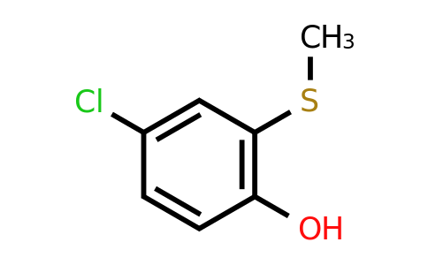 CAS 23385-53-7 | 4-Chloro-2-(methylthio)phenol