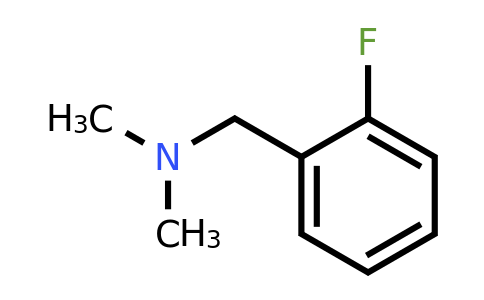 CAS 2341-21-1 | 1-(2-Fluorophenyl)-N,N-dimethylmethanamine