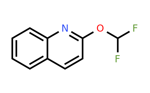 CAS 2341-27-7 | 2-(Difluoromethoxy)quinoline