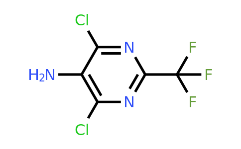 CAS 2344-17-4 | 4,6-Dichloro-2-(trifluoromethyl)-5-pyrimidinamine
