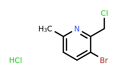 CAS 2344679-29-2 | 3-bromo-2-(chloromethyl)-6-methyl-pyridine;hydrochloride
