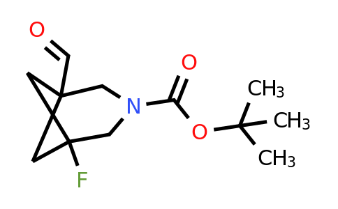 CAS 2344680-51-7 | tert-butyl 1-fluoro-5-formyl-3-azabicyclo[3.1.1]heptane-3-carboxylate