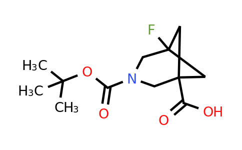 CAS 2344681-61-2 | 3-tert-butoxycarbonyl-5-fluoro-3-azabicyclo[3.1.1]heptane-1-carboxylic acid