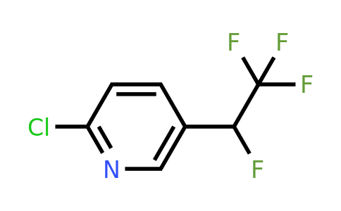 CAS 2344685-82-9 | 2-chloro-5-(1,2,2,2-tetrafluoroethyl)pyridine