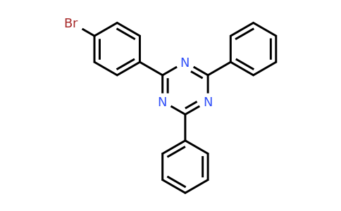 CAS 23449-08-3 | 2-(4-Bromophenyl)-4,6-diphenyl-1,3,5-triazine