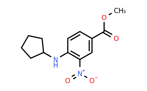 CAS 234750-98-2 | Methyl 4-(cyclopentylamino)-3-nitrobenzoate