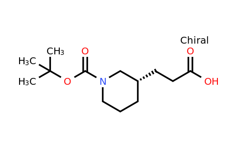CAS 2348342-15-2 | 3-[(3S)-1-tert-butoxycarbonyl-3-piperidyl]propanoic acid