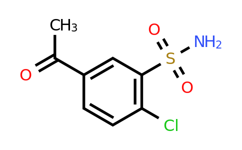 CAS 2350-44-9 | 5-acetyl-2-chlorobenzene-1-sulfonamide