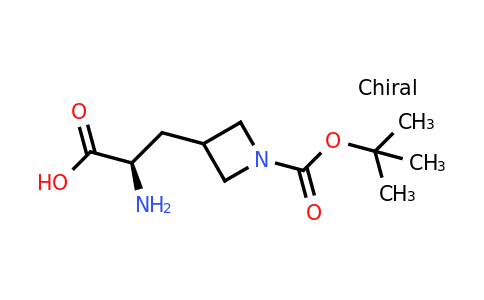 CAS 2350031-86-4 | (2R)-2-amino-3-(1-tert-butoxycarbonylazetidin-3-yl)propanoic acid