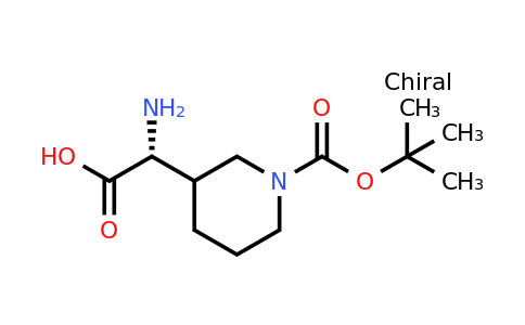 CAS 2351455-95-1 | (2R)-2-amino-2-(1-tert-butoxycarbonyl-3-piperidyl)acetic acid