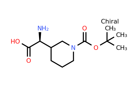 CAS 2351488-61-2 | (2S)-2-amino-2-(1-tert-butoxycarbonyl-3-piperidyl)acetic acid