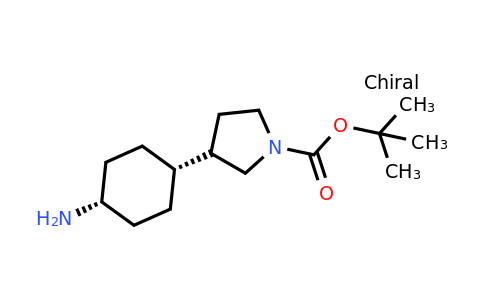 CAS 2351792-47-5 | tert-butyl cis-3-(4-aminocyclohexyl)pyrrolidine-1-carboxylate