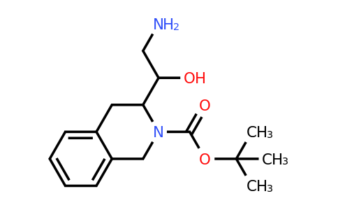 CAS 2352629-68-4 | tert-butyl 3-(2-amino-1-hydroxy-ethyl)-3,4-dihydro-1H-isoquinoline-2-carboxylate