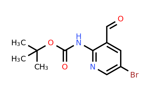 CAS 2352916-58-4 | (5-Bromo-3-formyl-pyridin-2-yl)-carbamic acid tert-butyl ester