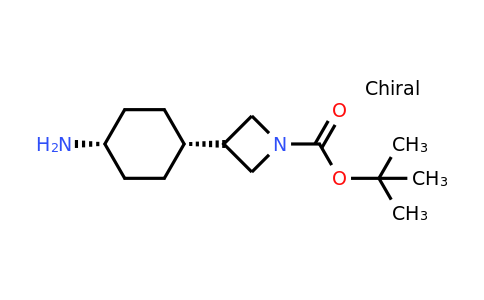 CAS 2355133-66-1 | tert-butyl cis-3-(4-aminocyclohexyl)azetidine-1-carboxylate