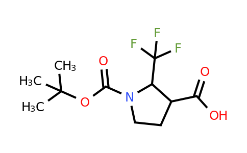 CAS 2356788-38-8 | 2-Trifluoromethyl-pyrrolidine-1,3-dicarboxylic acid 1-tert-butyl ester
