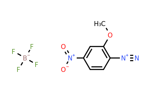 CAS 2357-51-9 | 2-methoxy-4-nitrobenzene-1-diazonium; tetrafluoroboranuide