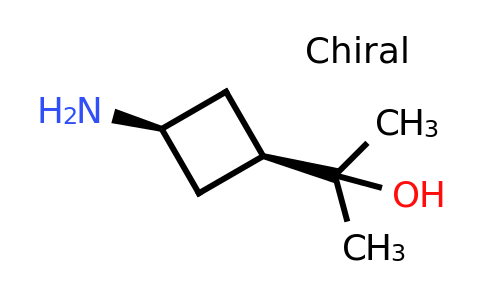 CAS 2357582-19-3 | cis-2-(3-aminocyclobutyl)propan-2-ol